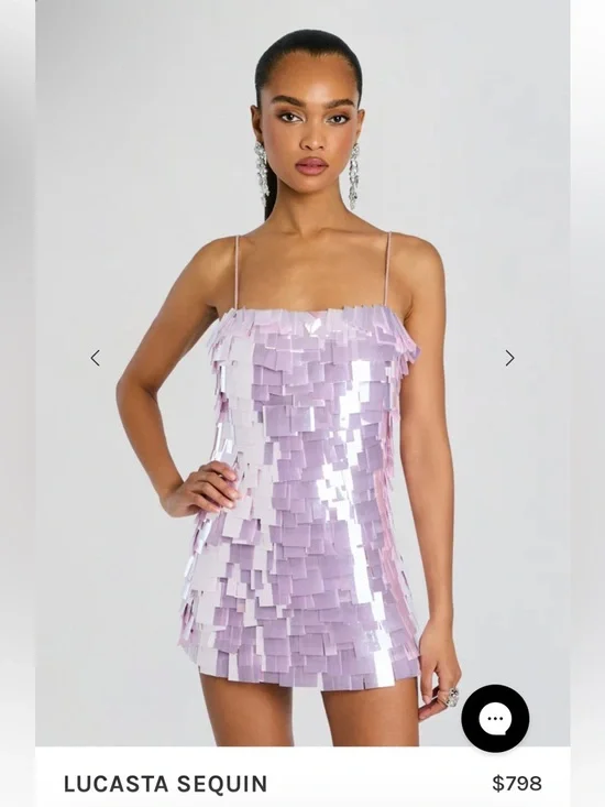 Retrofete LUCASTA SEQUIN DRESS - Picture 1 of 8